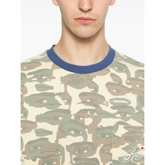 26SS 키드슈퍼 긴팔 티셔츠 TEE 02 HEAWA NEUTRALS GREEN - KIDSUPER