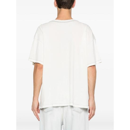 26SS 리빙톤 르아 레비스 123 반팔 티셔츠 ANTD SS92 MXWH WHITE RED - RIVINGTON ROI REBIS 123