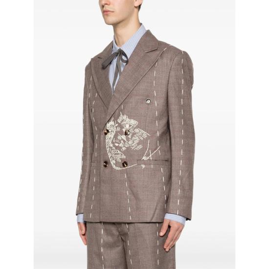 26SS 키드슈퍼 수트 자켓 SUT 05 BROWN - KIDSUPER