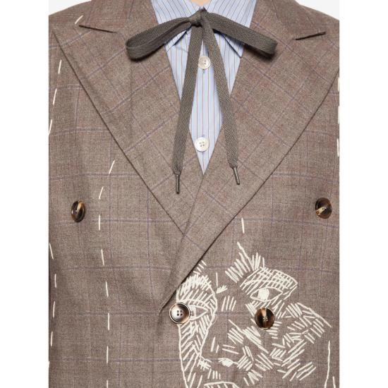 26SS 키드슈퍼 수트 자켓 SUT 05 BROWN - KIDSUPER