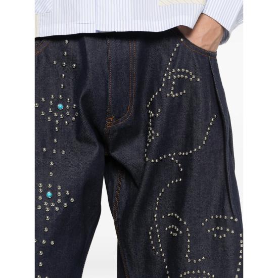 26SS 키드슈퍼 데님 숏팬츠 SHRT 11 RAWDE BLUE - KIDSUPER