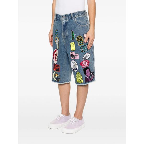 26SS 키드슈퍼 데님 숏팬츠 SHRT 01 DKBLU BLUE - KIDSUPER