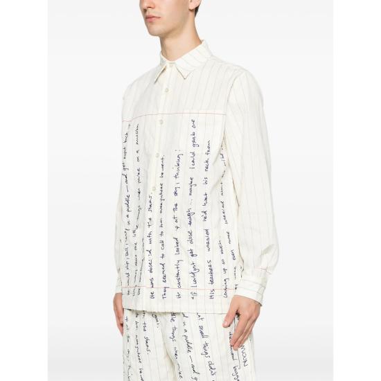 26SS 키드슈퍼 긴팔 셔츠 SUT 09 WHITE NEUTRALS BLUE - KIDSUPER