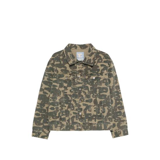 26SS 키드슈퍼 자켓 OW 04 DKGRE GREEN BROWN