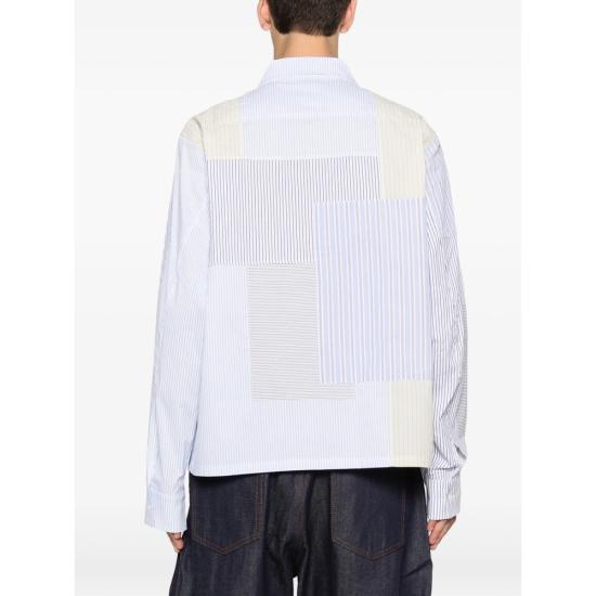 26SS 키드슈퍼 긴팔 셔츠 OW 16 MULTI BLUE GREY - KIDSUPER