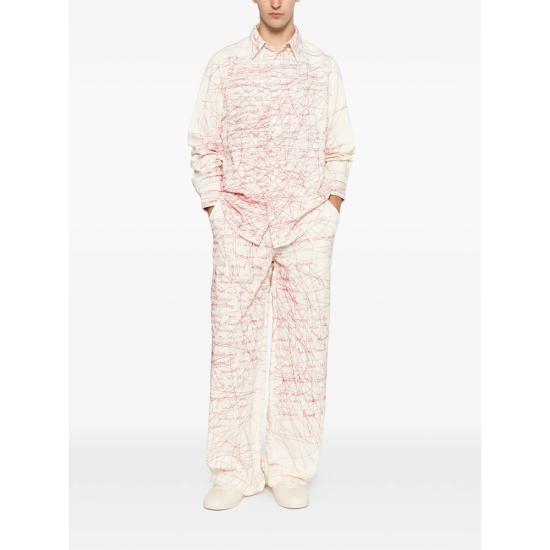 26SS 키드슈퍼 긴팔 셔츠 LTP 03 CRRED NEUTRALS RED - KIDSUPER