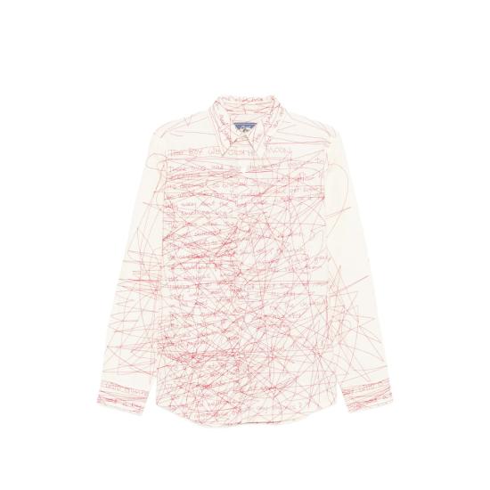 26SS 키드슈퍼 긴팔 셔츠 LTP 03 CRRED NEUTRALS RED