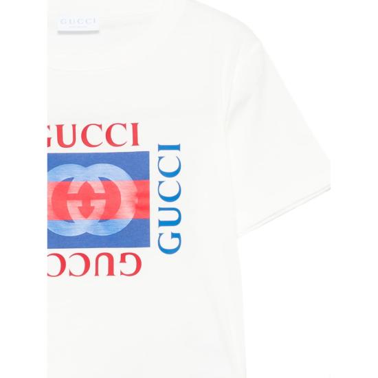 26SS [키즈] 구찌 티셔츠 575114 XJHO8 9214 WHITE - GUCCI
