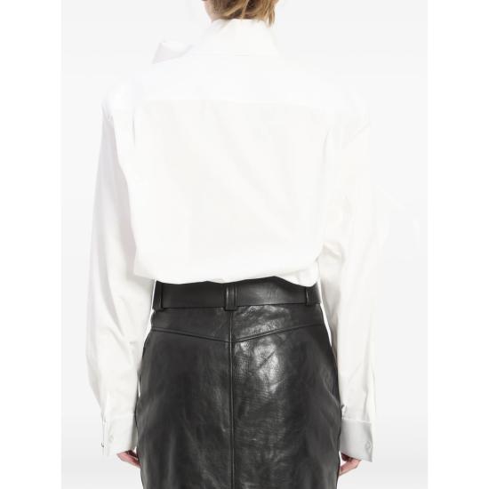 26SS 생로랑 셔츠 865302 Y1H48 9000 WHITE - SAINT LAURENT