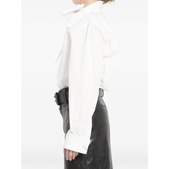 26SS 생로랑 셔츠 865302 Y1H48 9000 WHITE - SAINT LAURENT