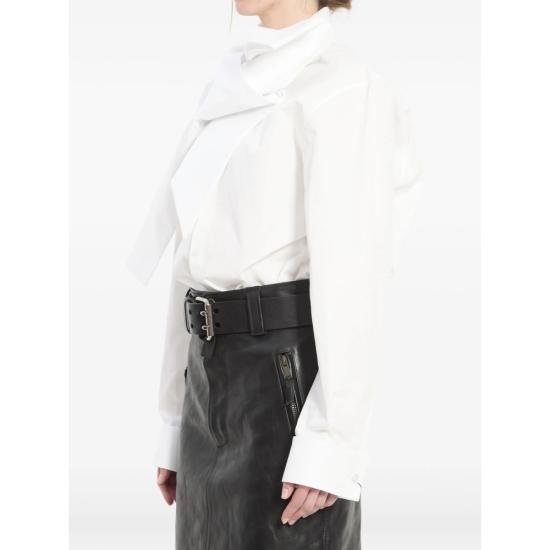 26SS 생로랑 셔츠 865302 Y1H48 9000 WHITE - SAINT LAURENT