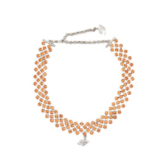 26SS 블루마린 목걸이/팬던트 2W396A A2139 SILVER ORANGE