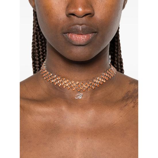 26SS 블루마린 목걸이/팬던트 2W396A A2139 SILVER ORANGE - BLUMARINE