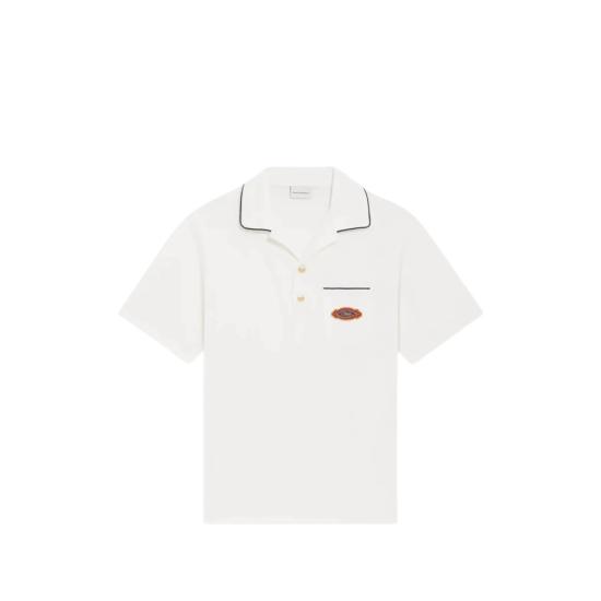 26SS 드롤드무슈 폴로 티셔츠 K PL165 CO264 OFFWH WHITE