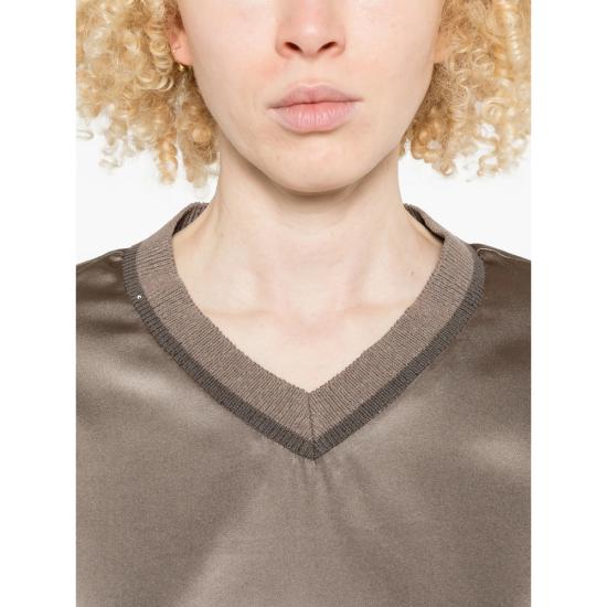 26SS 빠니깔레 블라우스 D381152V 0285 NEUTRALS - Panicale