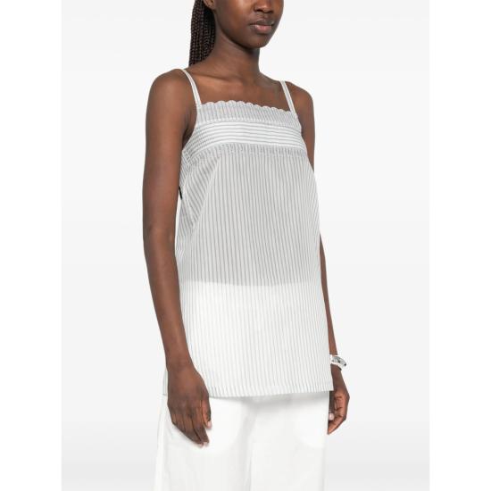 26SS 로우클래식 원피스 LW265DR05 STRIP WHITE BLUE - LOW CLASSIC