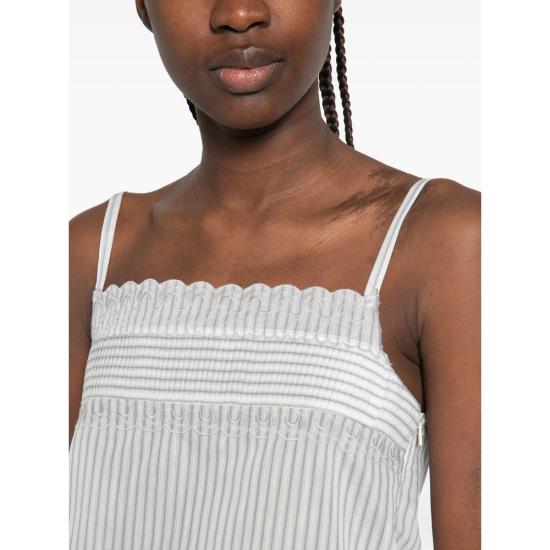 26SS 로우클래식 원피스 LW265DR05 STRIP WHITE BLUE - LOW CLASSIC