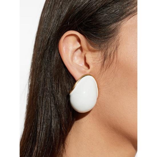 26SS 자크뮈스 이어링 JWW00787 AMMC001 277 WHITE WHITE - JACQUEMUS