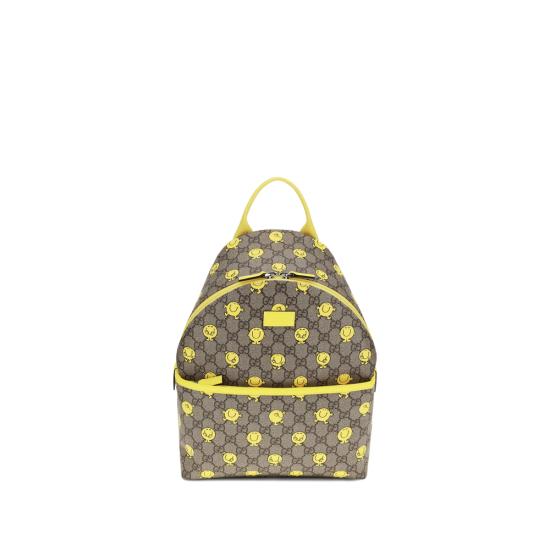 26SS [키즈] 구찌 백팩 782708 FAFN6 9850 BROWN YELLOW