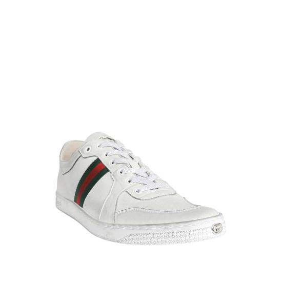 26SS 구찌 스트레치 로우 탑 스니커즈 864140 AAGFF 9099 WHITE - GUCCI