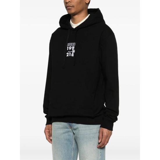 26SS 구찌 후드 티셔츠 855976 XJHQT 1043 BLACK - GUCCI