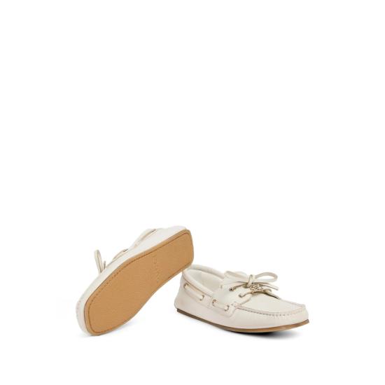 26SS 구찌 보트 슈 854817 AAFZ4 9000 WHITE - GUCCI