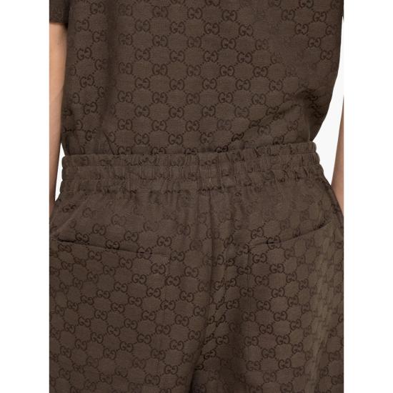 26SS 구찌 숏팬츠 810782 ZAM7G 2063 BROWN - GUCCI