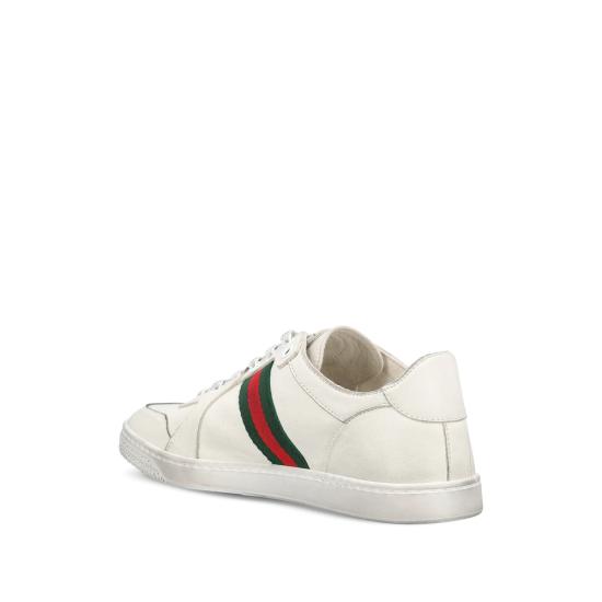 26SS 구찌 스트레치 로우탑 스니커즈 865056 AAGFF 9099 WHITE - GUCCI