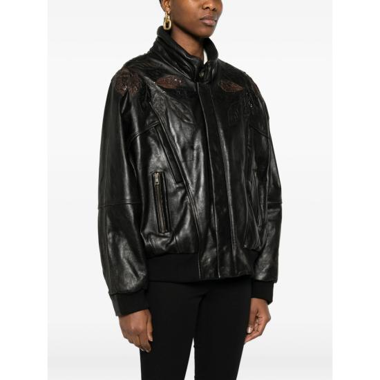 26SS 구찌 가죽 자켓 861125 XNBCM 2069 BROWN - GUCCI