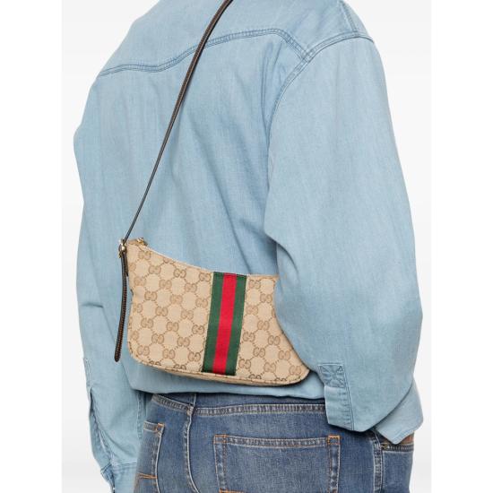 26SS 구찌 루네타 스몰 크로스바디백 863406 FAFV9 9653 NEUTRALS BROWN - GUCCI