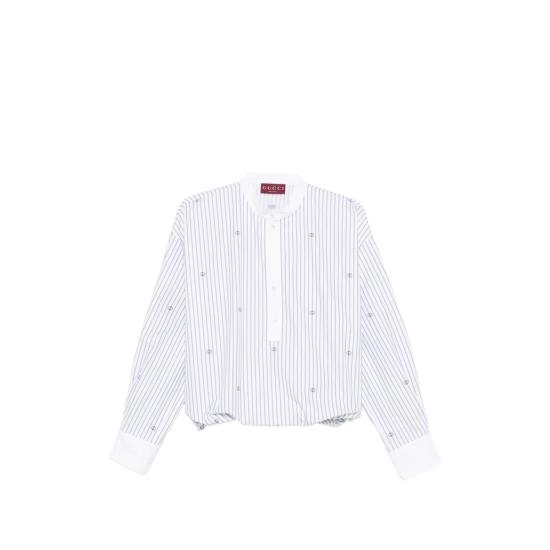 26SS 구찌 블라우스 855774 ZAUBX 9098 WHITE