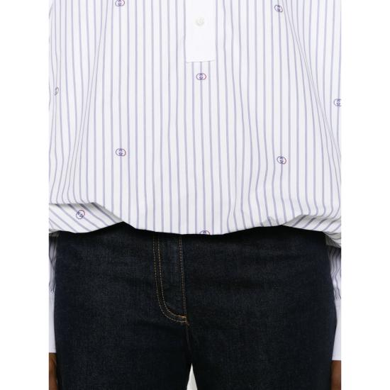 26SS 구찌 블라우스 855774 ZAUBX 9098 WHITE - GUCCI