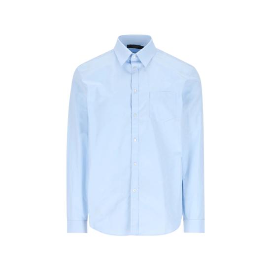 26SS 구찌 GG 코튼 포플린 셔츠 860785 ZAUO8 4774 BLUE