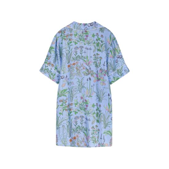 26SS 구찌 블라우스 855618 ZAULE 4340 BLUE GREEN - GUCCI