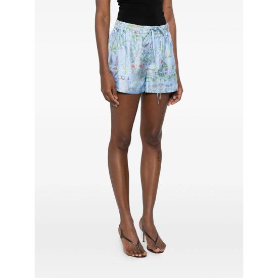 26SS 구찌 숏팬츠 856120 ZAULE 4340 BLUE GREEN - GUCCI