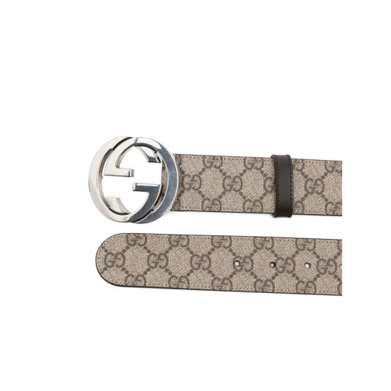 26SS 구찌 벨트 411924 JGDHN 9643 NEUTRALS BROWN - GUCCI