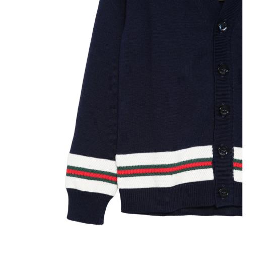 26SS [키즈] 구찌 가디건 856443 XKFDC 4044 BLUE - GUCCI