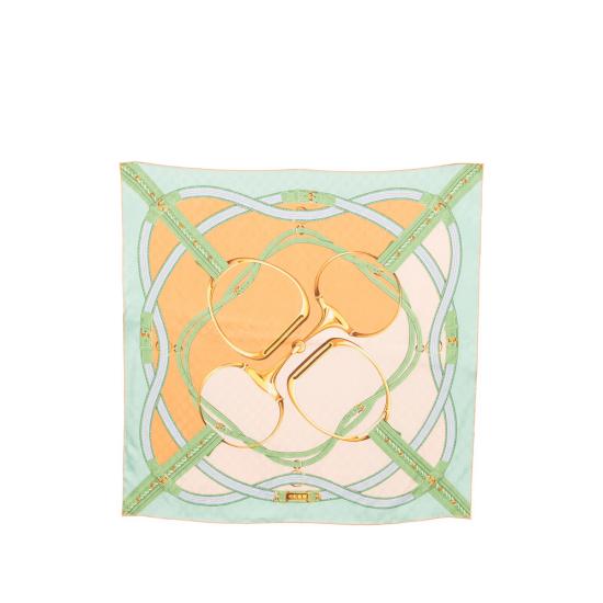 26SS 구찌 머플러/스카프 767130 3G009 3976 GREEN ORANGE