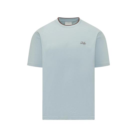 26SS 드롤드무슈 반팔 티셔츠 K TS318 CO248 LGBLU BLUE