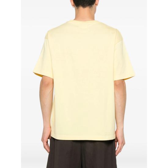 26SS 드롤드무슈 반팔 티셔츠 K TS316 CO248 LGYEL YELLOW - DROLE DE MONSIEUR