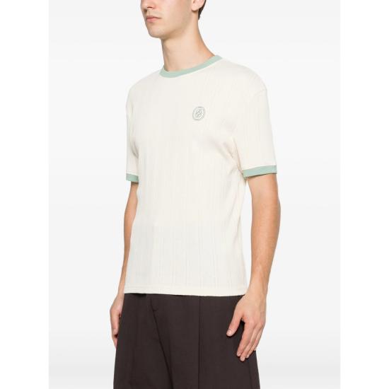 26SS 드롤드무슈 반팔 티셔츠 K TS317 CO267 OFFWH NEUTRALS - DROLE DE MONSIEUR