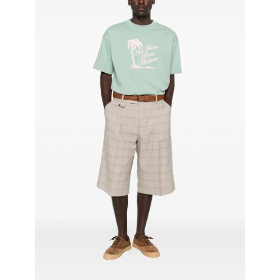 26SS 드롤드무슈 반팔 티셔츠 K TS297 CO002 WGREE GREEN - DROLE DE MONSIEUR