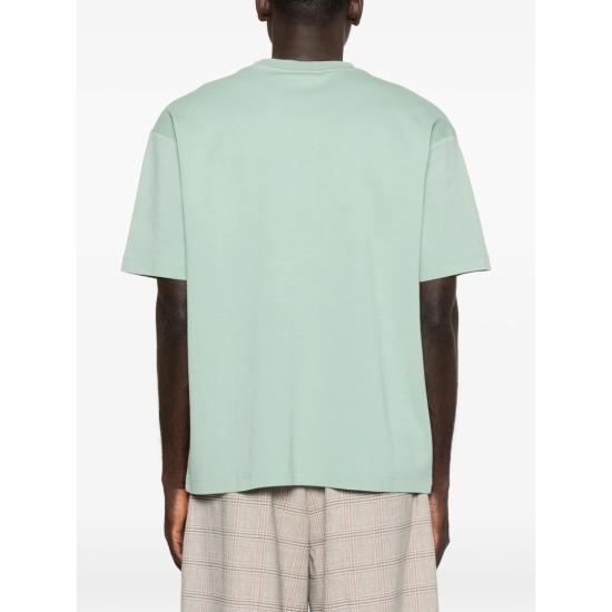 26SS 드롤드무슈 반팔 티셔츠 K TS297 CO002 WGREE GREEN - DROLE DE MONSIEUR