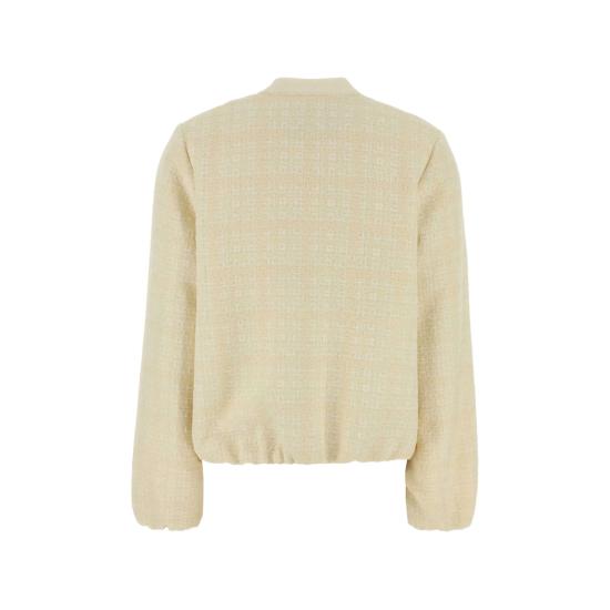 26SS 구찌 체크 코튼 트위드 재킷 851888 ZAUB6 9777 NEUTRALS - GUCCI