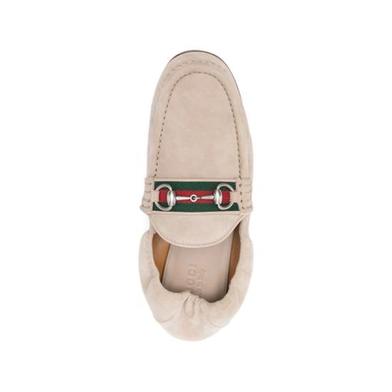 26SS 구찌 홀스빗 1953 로퍼 852065 AAFRR 9550 NEUTRALS WHITE - GUCCI