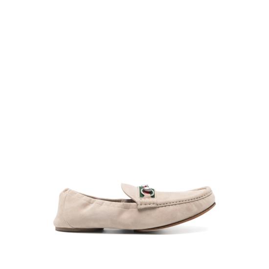 26SS 구찌 홀스빗 1953 로퍼 852065 AAFRR 9550 NEUTRALS WHITE