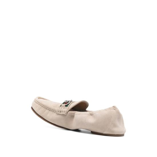 26SS 구찌 홀스빗 1953 로퍼 852065 AAFRR 9550 NEUTRALS WHITE - GUCCI