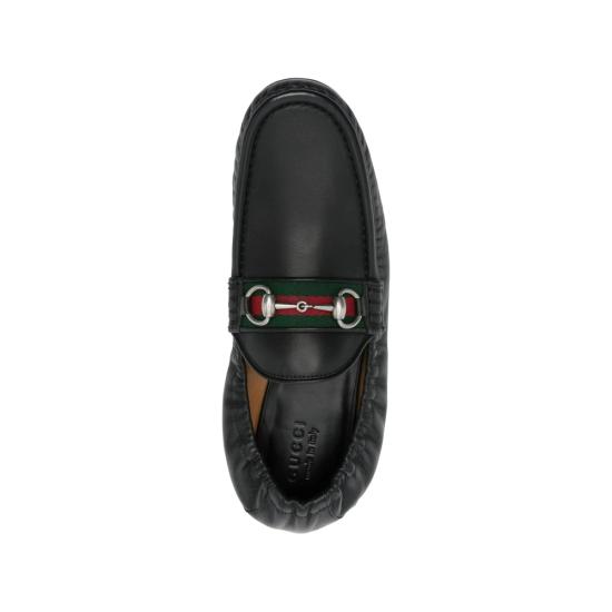 26SS 구찌 홀스빗 1953 로퍼 852065 AAFSE 1060 BLACK - GUCCI