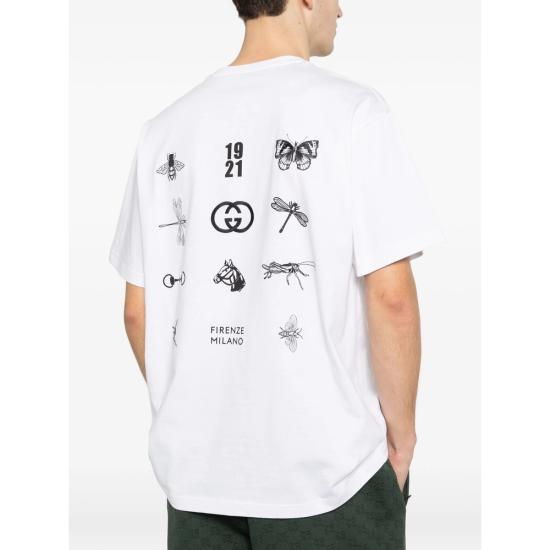 26SS 구찌 반팔 티셔츠 855021 XJHQK 9051 WHITE - GUCCI