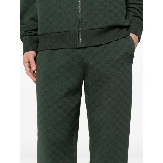26SS 구찌 트레이닝/조거 팬츠 828751 XJHEM 3774 GREEN - GUCCI